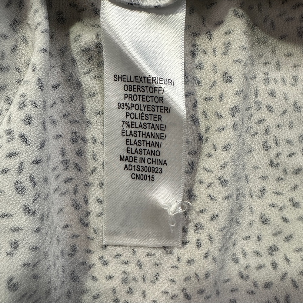ADRIANA PAPEL PRINT KNIT PLEATED TRAPEZE TOP SIZE MEDIUM - Picture 13 of 13